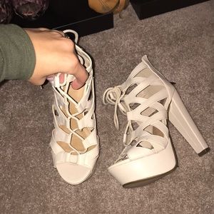 Nude heels